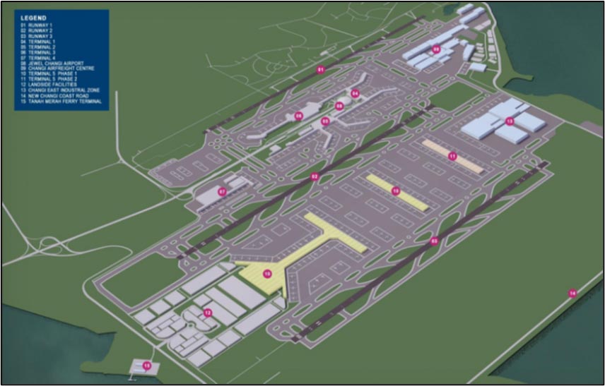 Changi International Airport (SIN) Terminal 5 Baggage Handling Systems