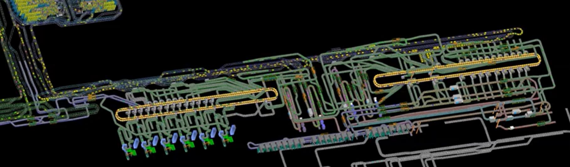 Schiphol International Airport (AMS) Terminal A Baggage Handling System